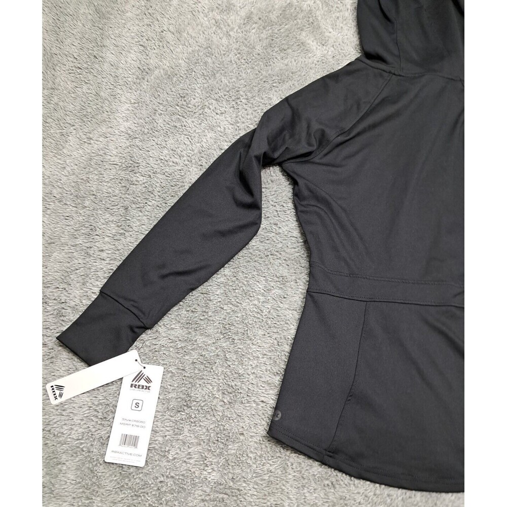 RBX Active Jacket Womens Sz Small Athletic Peach Skin Full Zip Wicking H… - Picture 10 of 13